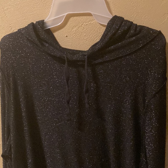 Sparkly Black Hoodie - Picture 2 of 3